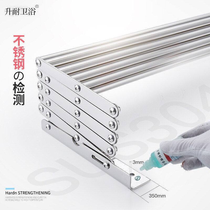 support extensible mural pour vetement