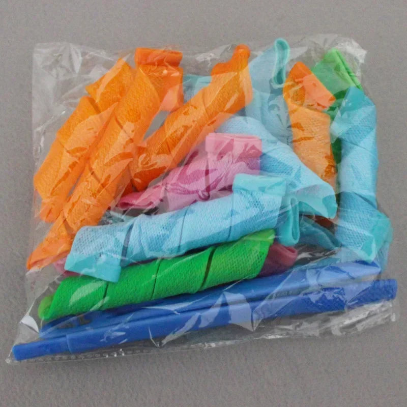 Bigoudis De Sommeil En Plastique, Boucles Sans Dommage Sans Chaleur