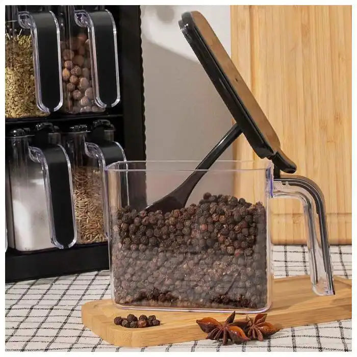 CrystalStack Organisateur Épices Premium