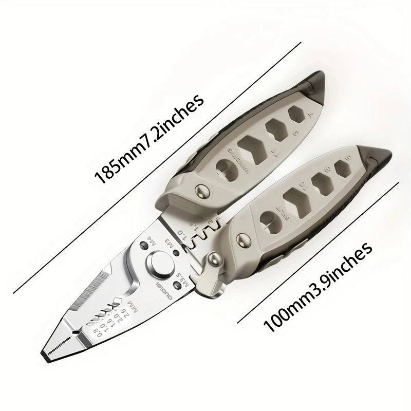 Pince À Dénuder À Fil Tranchant Multifonctionnelle