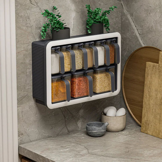 CrystalStack Organisateur Épices Premium
